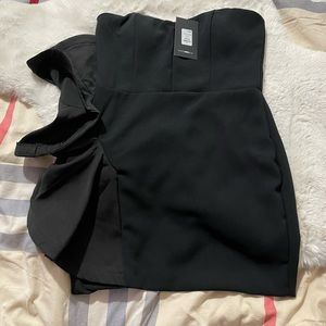 Fashion Nova Want Your Love Mini Black Dress